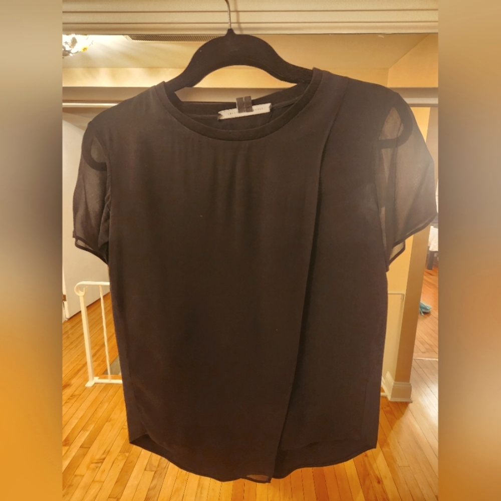 Theory chicken black tshirt